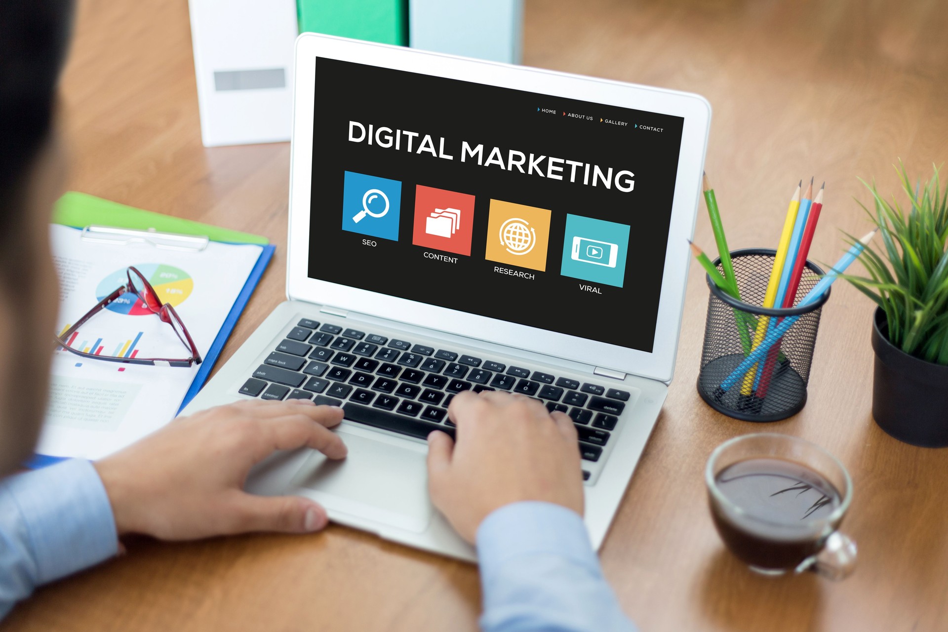 Digital Marketing Concept